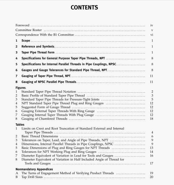 ASME B1.20.2M-2006 pdf download